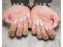 ネイルデザイン/秋ネイル/マグネットネイル/三宮ネイル/ネイル