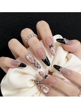 セレニティ(serenity)の写真/《池袋駅西(南)口3分》長さ出しで手元全体を美しく!トレンドのちゅるんとしたネイルでワンランク上の指先☆