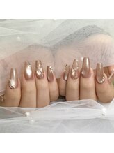 ネイルズ ヒマワリ(Nails Himawari)/【前田担当】持ち込みデザイン