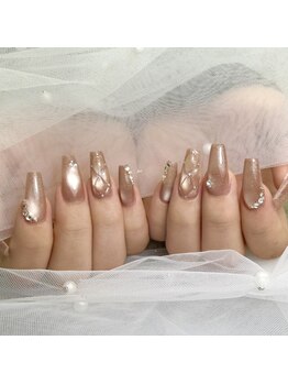 ネイルズ ヒマワリ(Nails Himawari)/【前田担当】持ち込みデザイン