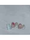定額ネイル　7700円