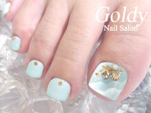 ネイルサロン ゴールディ(NAIL SALON GOLDY)/FOOT華やかアートコース