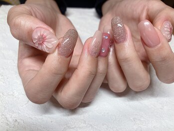 コーシェリ(koselig)/ぷっくりお花