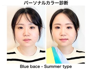 アマルジーナ(AmalZwina)/夏カラーメイクで涼し気に♪