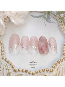 ピオニーネイル(peony nail)/きらきらマグキルティング