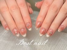 Best Nail 銀座店【ワンホンネイル・スカルプ・パラジェル・上品ジェルネイル】/チークマグネットネイル