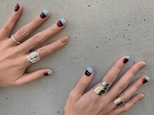 ベゼル(bezel.)/秋冬バイカラー