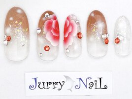 エアーフラワーネイル