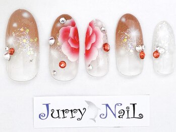 ジュリーネイル 所沢店/エアーフラワーネイル