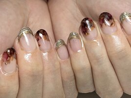 秋ネイル