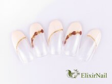 エリクサーネイル 神田(Elixir Nail)/シンプル/クーポン使用