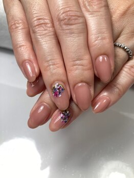ラキネイル(LAKI Nail)/ドライフラワーネイル