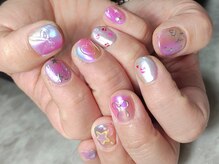 わたしのネイルとよもぎ蒸し/ゆめかわ2時間アート