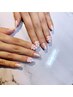 《HAND》ジェル 持ち込みデザイン90分やり放題コース¥8600