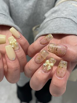 ウズ 和歌山店(UZU)/リボンネイル