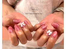 リブヴァラ(Lib Valla)/マグネットネイル×リボンパーツ