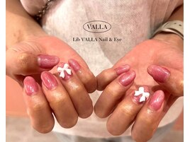 マグネットネイル×リボンパーツ