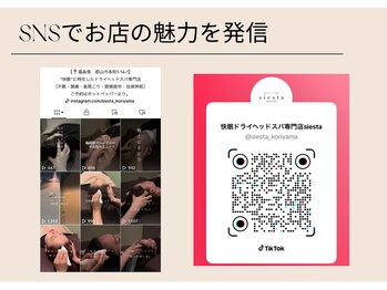 シエスタ(Siesta)/TikTokでシエスタの魅力を発信!