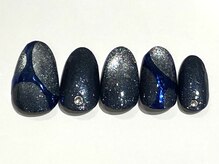 ネイルサロン アビー グランデュオ蒲田店(abbie)/ギャラクシーネイル¥11660