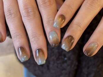 ガレージネイル(GARAGE NAIL)/ニュアンスネイル:yuka