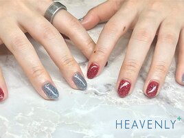 夏 ニュアンスネイル パラジェル