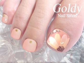 ネイルサロン ゴールディ(NAIL SALON GOLDY)/FOOT華やかアートコース
