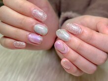エムネイル(M-Nail)/★春マグネットジェルネイル★