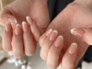 ナチュラルフレンチネイル