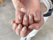 プラス ファースト(Plus 1st)/綺麗めネイル♪by ninomiya