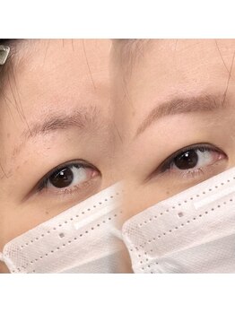 チル アンド アイ 船橋駅前店(Chill&Eye)/美眉スタイリング/BeforeAfter