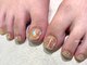 ジュアネイル(jouer nail)の写真/【JR千葉駅近＆21時迄営業!】お仕事頑張る貴女も指先から綺麗にしてお洒落な毎日を◎フットネイル¥9000～