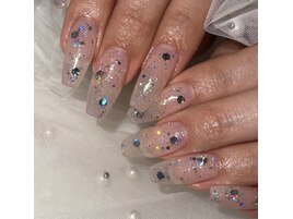 キラキラホロネイル