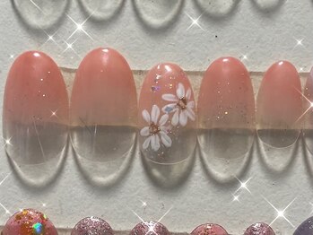 ホワイトカラー(White Color)/ナチュラルアートネイル☆