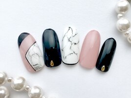 大理石ネイル