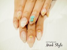 ミンクスタイル 恵比寿店(Mink Style)/ターコイズストーンネイル