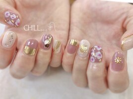オーダーネイル　個性派ネイル