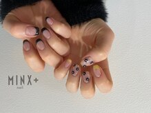 ミンクスプラス ネイル(MINX plus)/フレンチデザインちぐはぐ