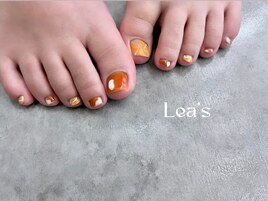 夏　フットネイル　オーダー