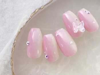 ネイルズガーデン(NAILS GARDEN)の写真/パラジェルを定額制で★通いやすさ◎ブライダルや特別な日のネイルも【NAILS GARDEN】にお任せ♪