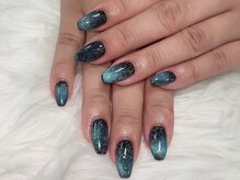 QBネイル 多摩センター店(QB Nail)/マグネット+下地有　￥8,800