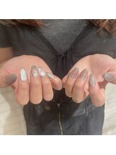 アールエム(Rm)/8月#ネイル