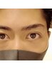 メンズ専用【アイブロウ＋WAX脱毛】お手入れ迷子の扱いにくいメンズ眉に