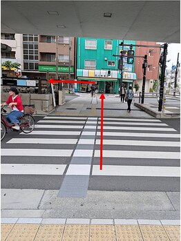 やぎはし整体院 金町店/道順6