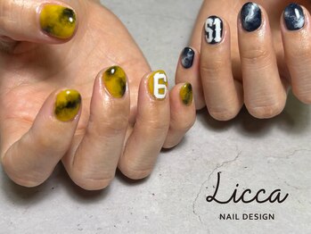 リッカ 鍋島店(Licca)/持ち込みデザインネイル