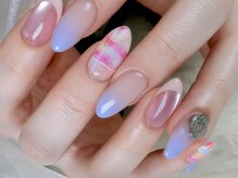 ネイルサロンアンドスクール バニラ(nailsalon&school VANILLA)/チグハグデザイン
