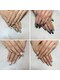 ネイルアンドビューティーサロン シュエット(CHOUETTE)の写真/短い爪も、憧れのロングネイルに♪ワンホン・推しデザインなど◎長さ出し対応サロン