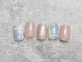 チェックネイル