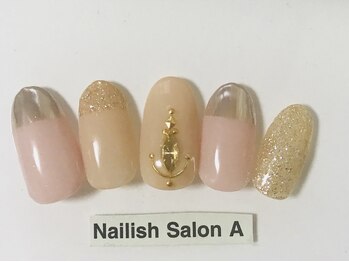 ネイリッシュサロン エー(Nailish Salon A)/ミラーネイル