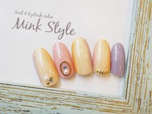 ミンクスタイル 恵比寿店(Mink Style)/縦グラデーションネイル