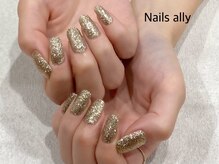 ネイルズアリー 立川店(Nails ally)/グリッター×キラキラ×ラメ×夏
